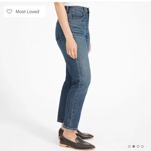 Everlane High Rise Straight Jeans Size 30 Ankle